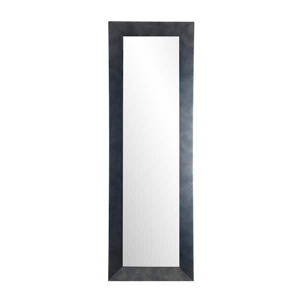 BrandtWorks Oversized Black Modern Mid-Century Modern Mirror (71 in. H X 21.5 in. W)