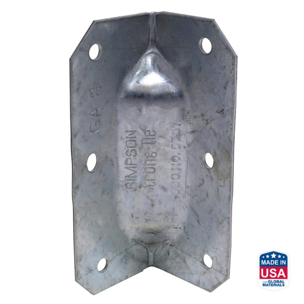 UPC 044315435607 product image for GA 3-1/4 in. 18-Gauge Galvanized Gusset Angle | upcitemdb.com