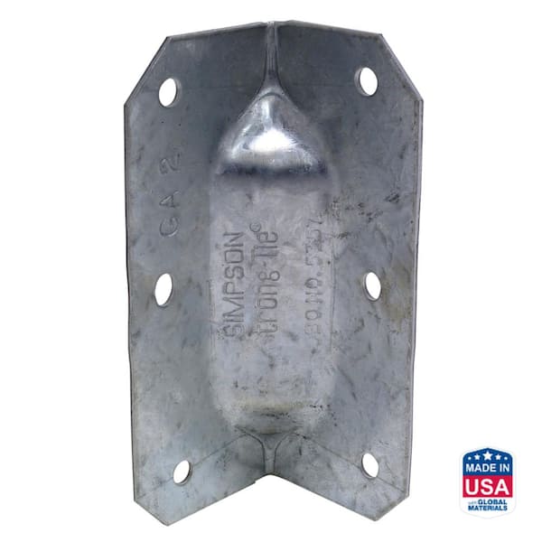 Simpson Strong-Tie GA 3-1/4 in. 18-Gauge Galvanized Gusset Angle