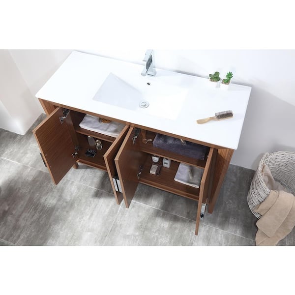 Vanilla　0206 Larvotto 48 in. W x 18. in D. x 34 in. H Bathroom Vanity in
