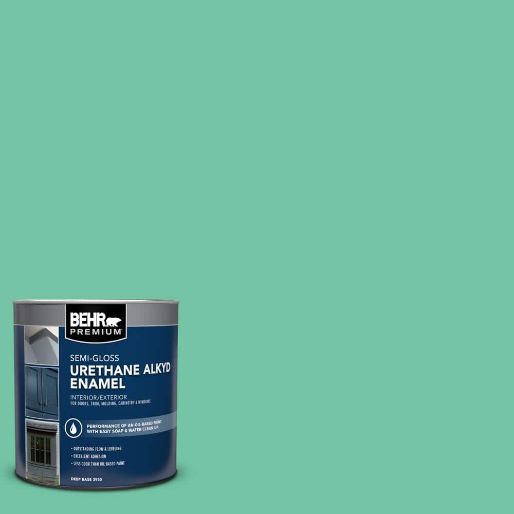 1 qt. #P420-4A Gem Silica Semi-Gloss Enamel Urethane Alkyd Interior/Exterior Paint price history on PriceWatchPro