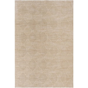 Masterpiece Beige/Tan Traditional 10 ft. x 14 ft. Indoor Area Rug