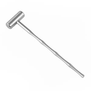 Stainless Steel Crab or Lobster Mallet, Seafood Hammer, Solid Seafood Shellfish Cracker Tool, 6-Inch, Silver, 1 Pc