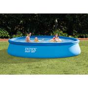 15 ft. x 33 in. Round Easy Set Above Ground Swimming Pool, Filter Pump and Cover Tarp