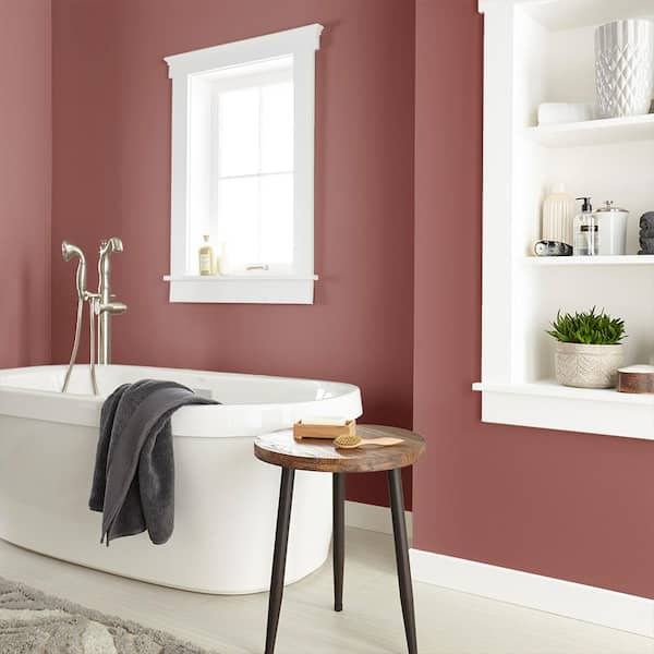 BEHR 6-1/2 in. x 6-1/2 in. #PPU2-02 Red Pepper Matte Interior Peel