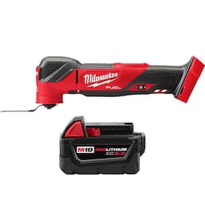 M18 FUEL 18-Volt Lithium-Ion Cordless Brushless Oscillating Multi-Tool with 5.0 Ah Battery