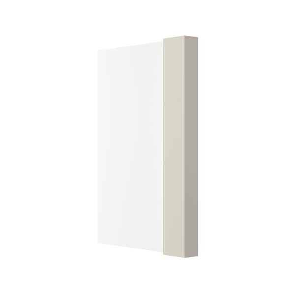 Hampton Bay Designer Series Melvern 3 in. W x 24.5 in. D x 34.5 in. H Dishwasher End Panel in Cloud