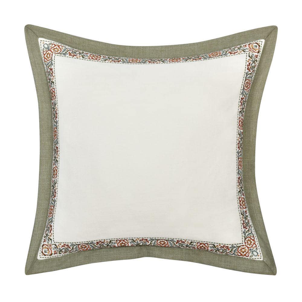 Angela Harvest Polyester Euro Sham 26x26" 2951144EURO The Home Depot
