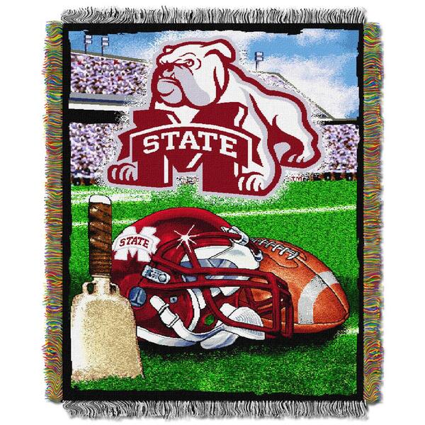 THE NORTHWEST GROUP Mississippi State University Polyester Throw Blanket