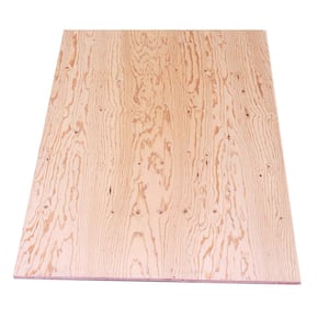 15/32 in. x 4 ft. x 8 ft Sheathing Plywood (Structural 1) (Actual: 0.438 in. x 48 in. x 96 in.)