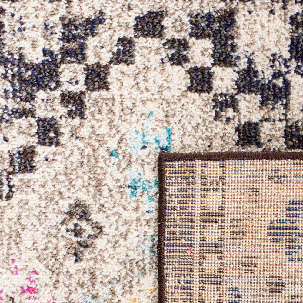 Madison Black and Yellow 8' x 10' Geometric Area Rug