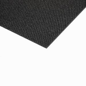 Everest - Ice - Black Commercial 24 x 24 in. Peel and Stick Carpet Tile Square (60 sq. ft.)