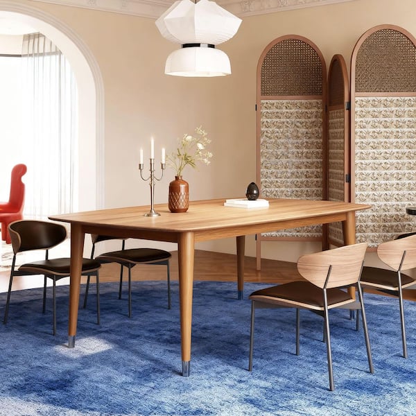 THE RIGHT PATH 62.9 in. Brown Dining Table CZ#md160 - The Home Depot