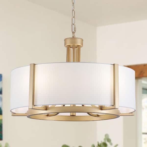 【新品】Safavieh Silos ペンダントライト ゴールドLIT4520A SAFAVIEH Silas 1-Light Gold Adjustable Cage Drum Hanging Pendant