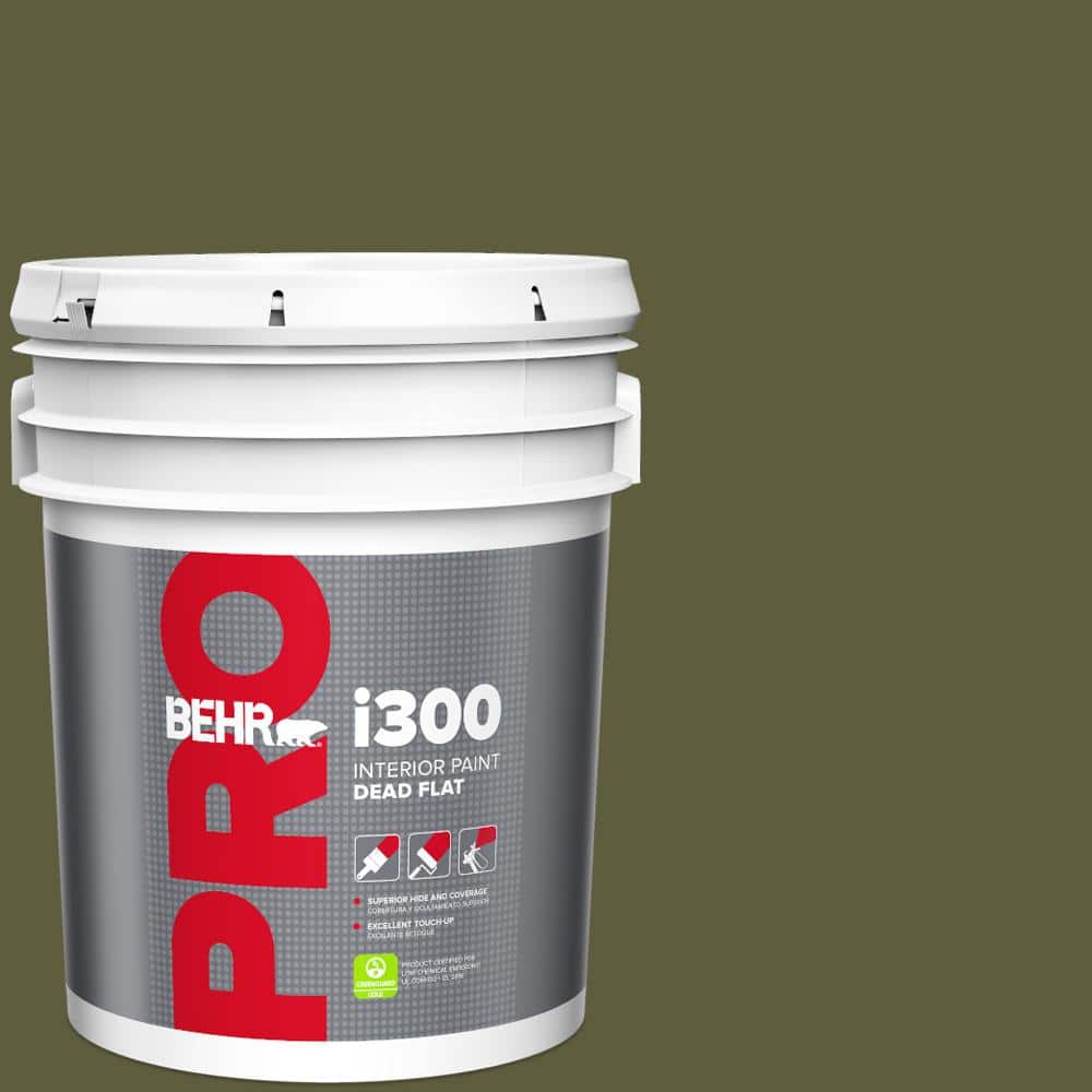 5 gal. #PPU9-25 Eastern Bamboo Dead Flat Interior Paint price history on PriceWatchPro