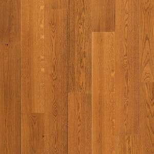 Defense+ Hales Oak 3/8 in. T x 7.5 in. W Waterproof Engineered Hardwood Flooring (24.5 sq.ft/case)