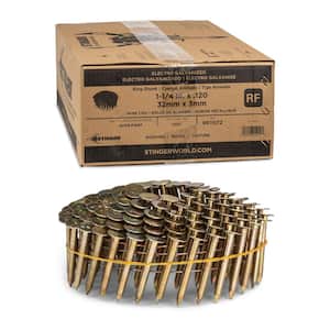 Reviews for Grip-Rite 1-1/4 in. x 0.120 - gauge 15-Degree Smooth Shank ...