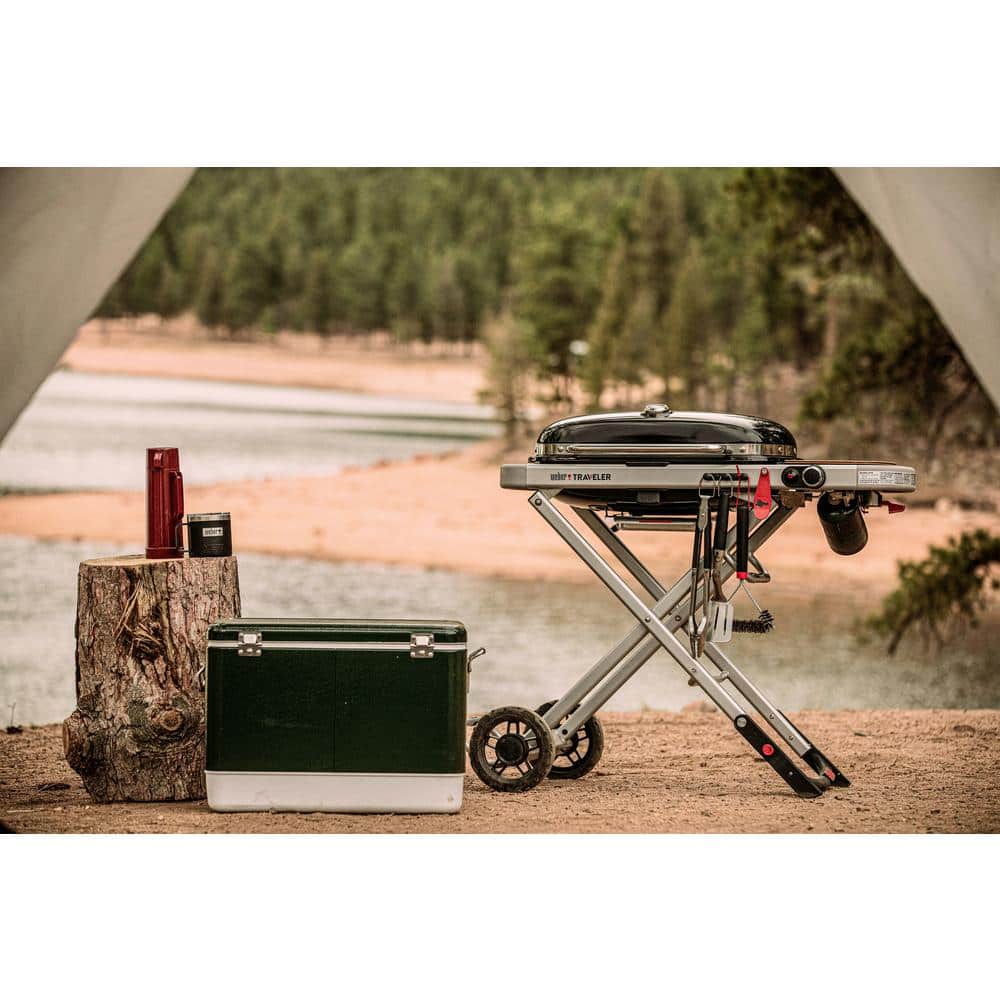 Weber 44-Inch Black Portable Propane Gas Grill