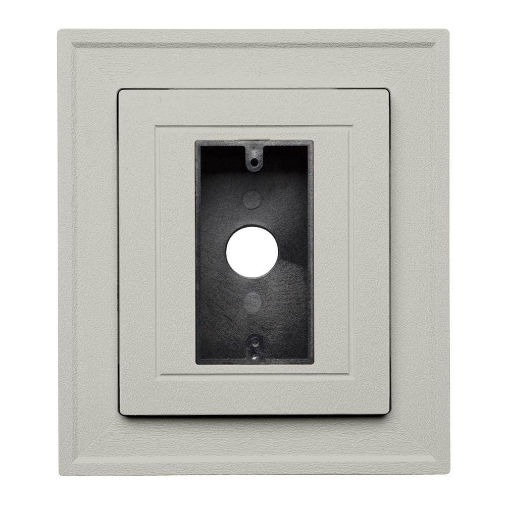 Ply Gem 8.5 in. x 7.5 in. Green Thistle Electrical Mounting Block