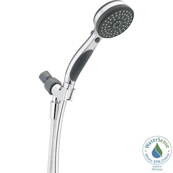 Delta ActiveTouch 9-Spray Hand Shower with Pause in Chrome