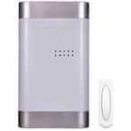 Defiant Wireless Battery Operated Doorbell Kit with Wireless Push ...