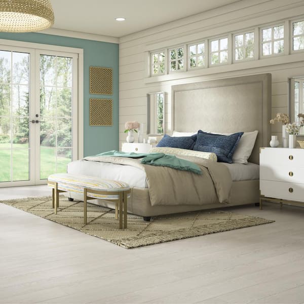 Modern Maven Pebble Beach 20 MIL x 7 in. x 48 in. Glue Down Waterproof Luxury Vinyl Plank (42 sq. ft./CTN)