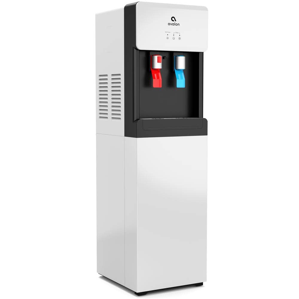 Avalon White Self-Cleaning Bottleless Hot/Cold Water Cooler