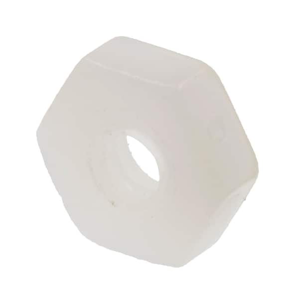 Prime-Line #4-40 Nylon Hex Nuts Machine Screw (25-Pack)
