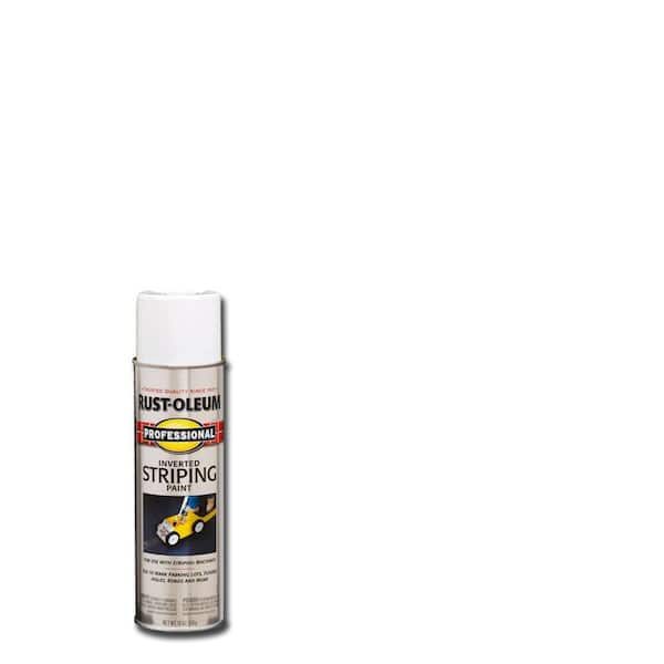 Rust-Oleum Professional 18 oz. Flat White Inverted Striping Spray