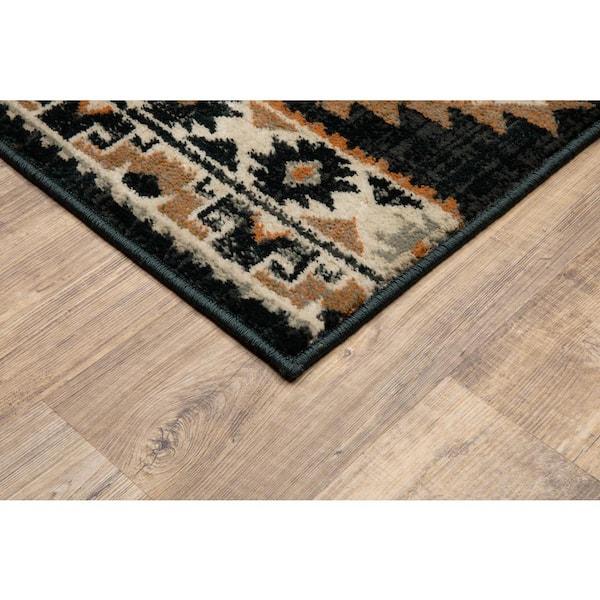 Multi Tally Textured Area Rug, 7x9