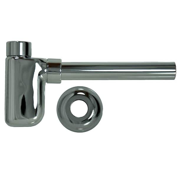 Barclay Brass Decorative Lavatory Trap in Polished Chrome