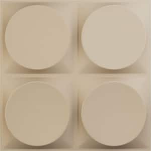 19 5/8 in. x 19 5/8 in. Adonis EnduraWall Decorative 3D Wall Panel, Smokey Beige (Covers 2.67 Sq. Ft.)