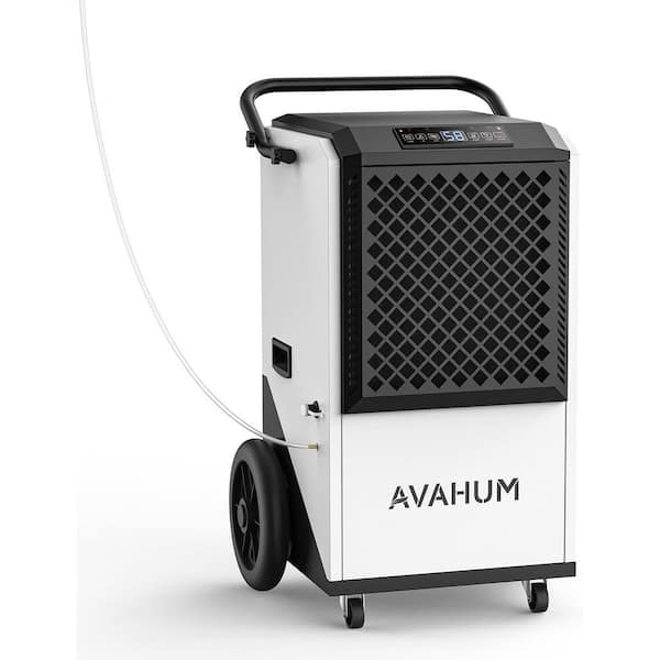 250 pt. 8,000 sq. ft.Energy Star Commercial Dehumidifier in White with Drain Hose, Built in pump, Auto Defrost