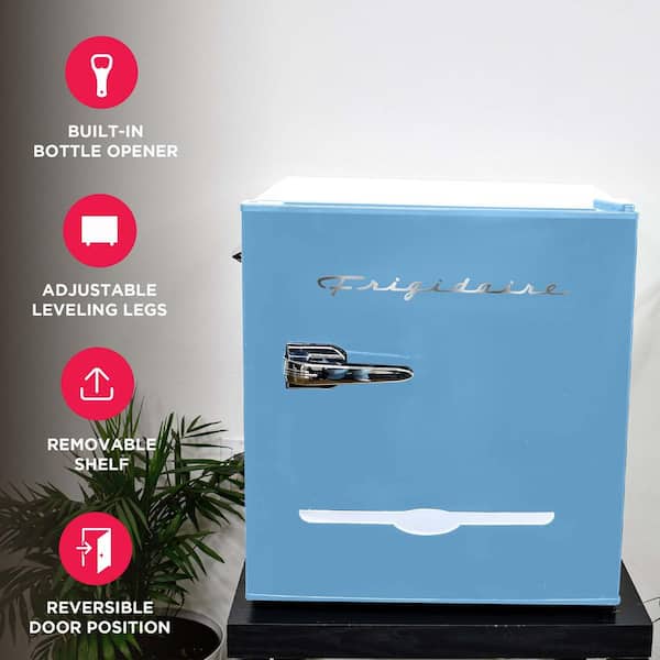 Frigidaire 1.6 cu. ft. Mini Fridge in Blue EFR176-BLUE - The Home