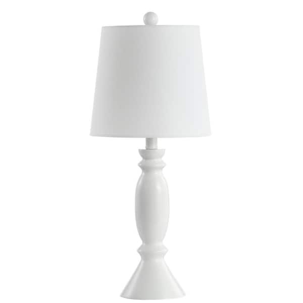 SAFAVIEH Kian 24 in. White Table Lamp