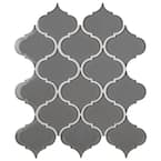 MSI Take Home Tile Sample -Oyster Gray 4 in. x 4 in. Mixed Glass Tile ...