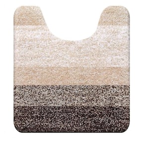 Spokane Extra Large Oiled Teak Shower and Bath String Mat with Rubber