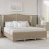 Hillsdale Furniture Sausalito White King Headboard and Footboard Bed ...