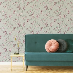 Kimono Pink Removable Wallpaper
