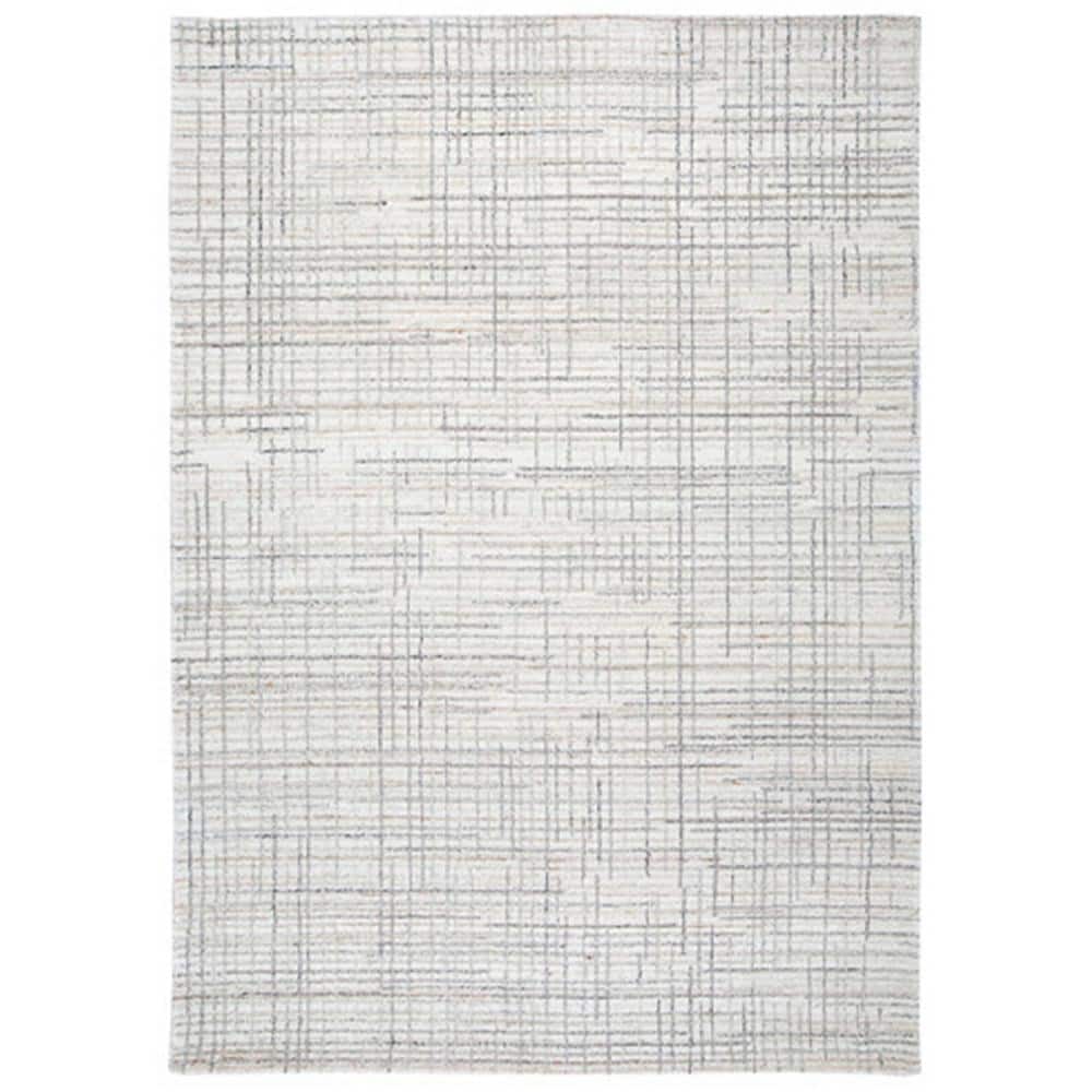 8 ft. x 10 ft. Ivory, Gray and Tan  Stena Geometric Area Rug price history on PriceWatchPro