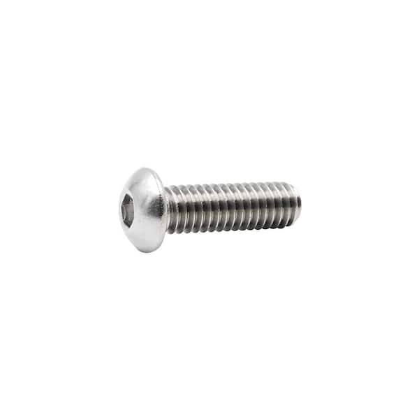 Button Socket Cap Screws 316 Stainless Steel marine Grade 5/16-18 X 1" Qty 10 