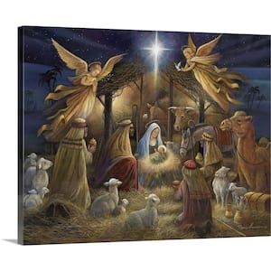"Nativity" by Ruane Manning Canvas Wall Art