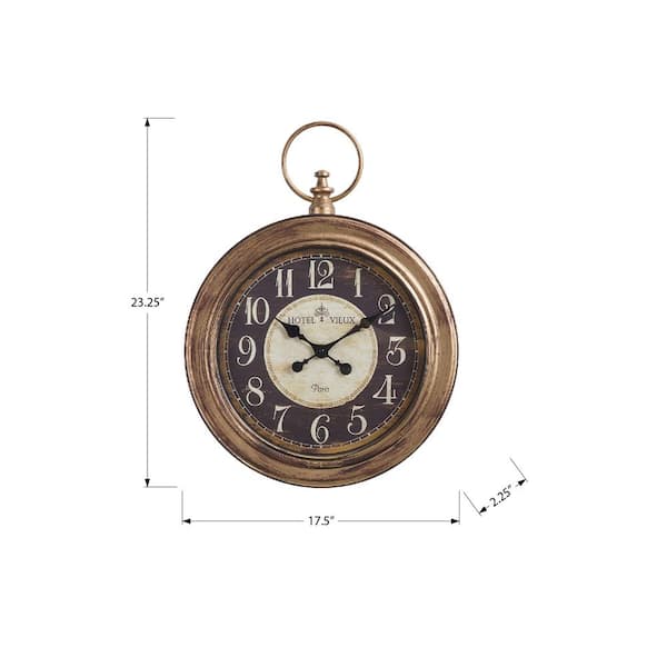 Vintage Deco wood and stainless big watch. Tourby Watches - Art Deco SD Automatic main image 4