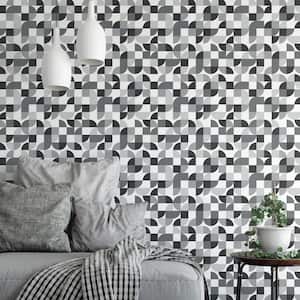 Mid-Century Geometric Peel and Stick Wallpaper (Covers 28.29 sq. ft.)