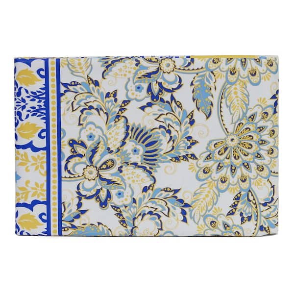 Lintex Yves Multi Print 100% Vinyl Tablecloth 52"X70"