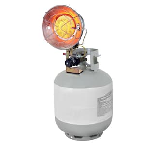 Single Burner 15,000 BTU Radiant Tank Top Propane Portable Heater