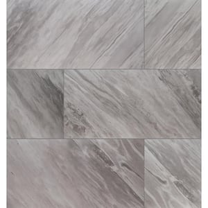 Ader Botticino 24 in. x 48 in. Polished Porcelain Stone Look Floor and Wall Tile (16 sq. ft./Case)