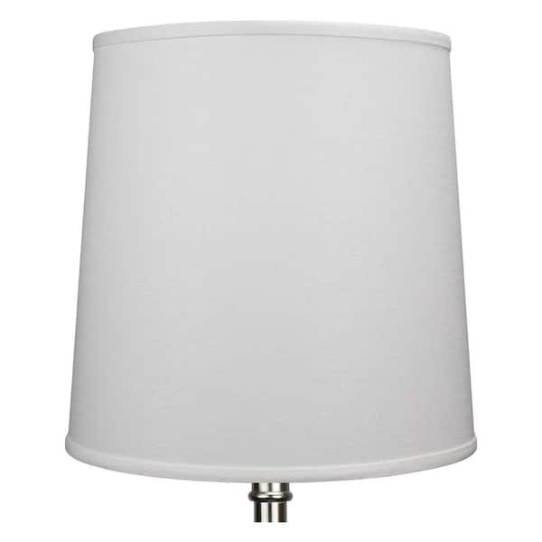 13 inch white lamp shade