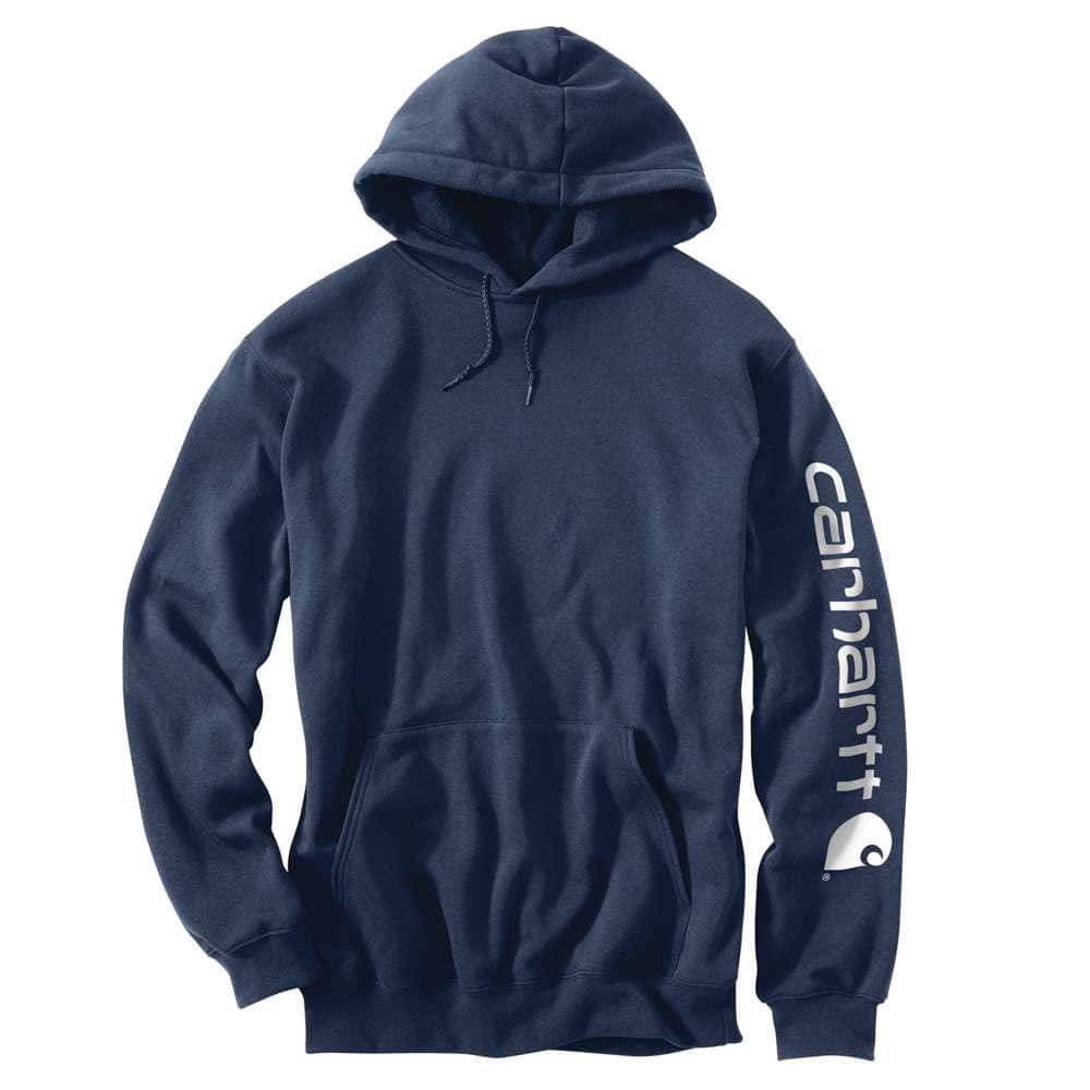 Carhartt Men's Regular Large New Navy Cotton/Polyester