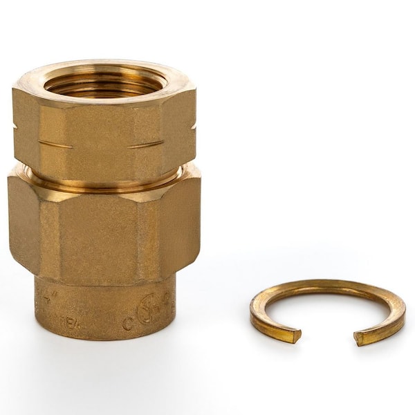 3/4 in. CSST x 3/4 in. FIPT Brass Female Adapter